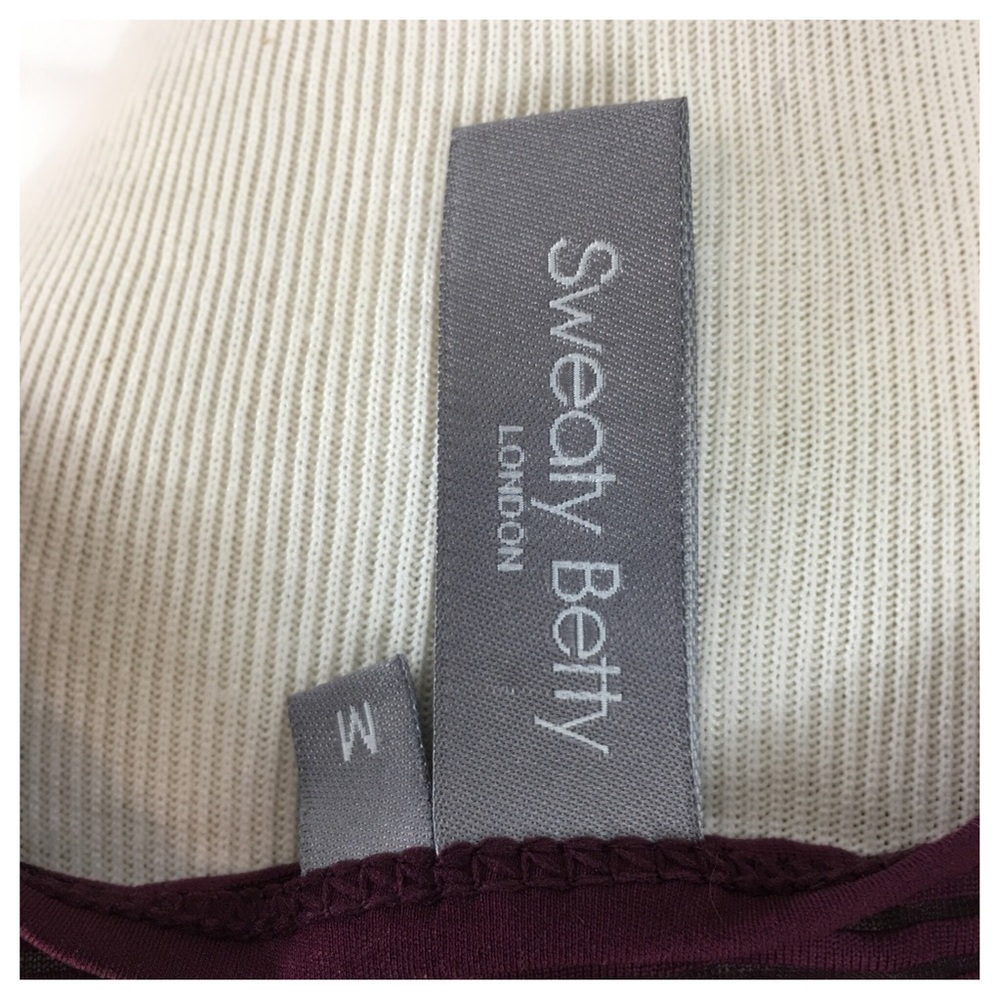 Sweaty Betty Purple Racerback Tank Top Relaxed Fit - Picture 5 of 6
